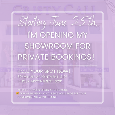 Now Booking Private Showroom Appointments!