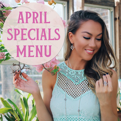 APRIL SPECIALS MENU