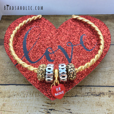 Beadsaholic Review: Be Mine 18K Gold Couture Charm