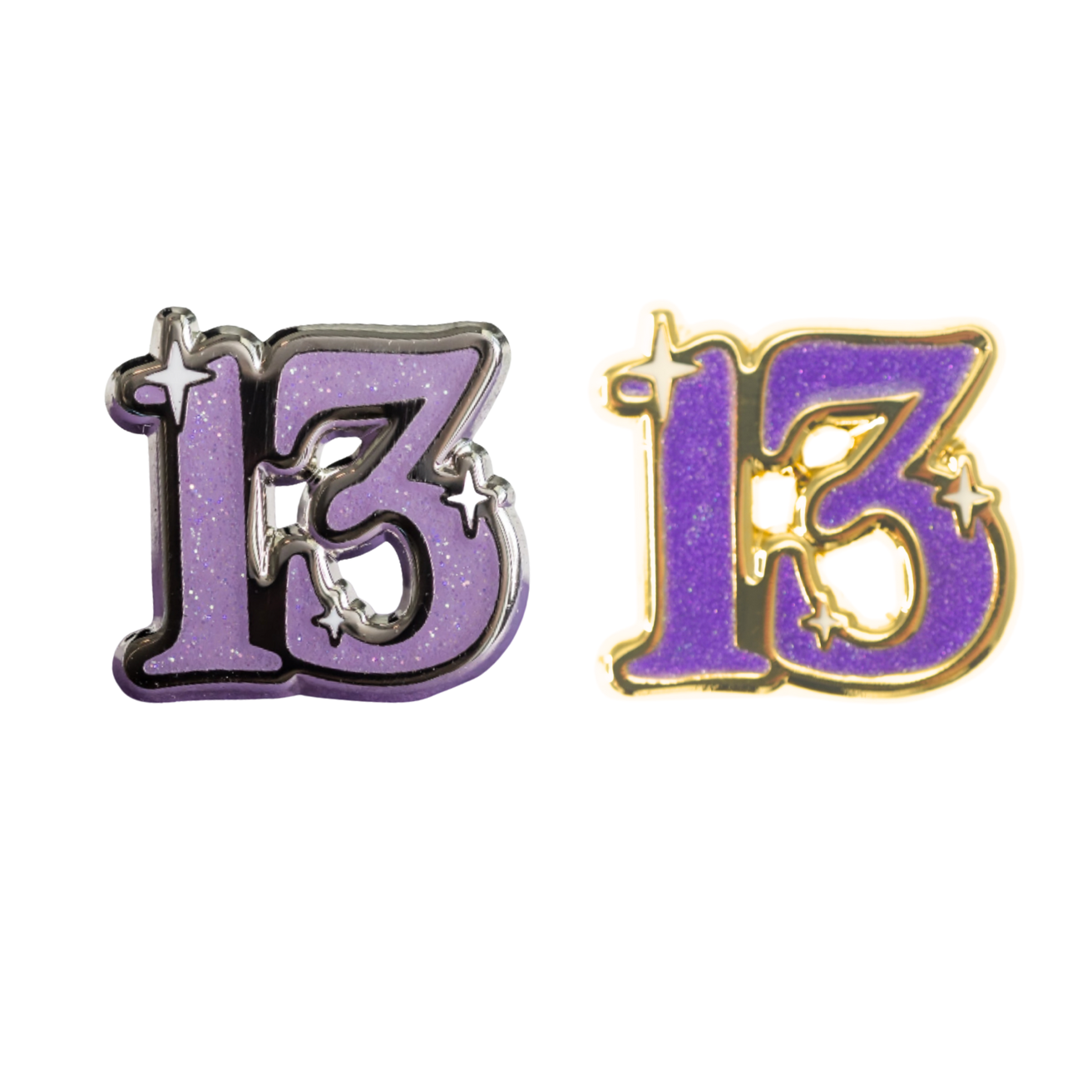 "13" Enamel Pin