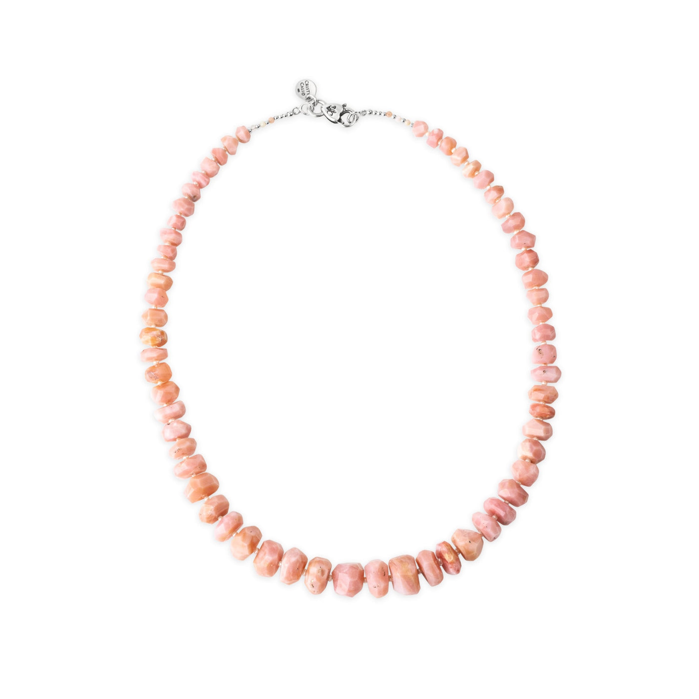 1OAK Great Gentle Love Pink Opal Signature Necklace