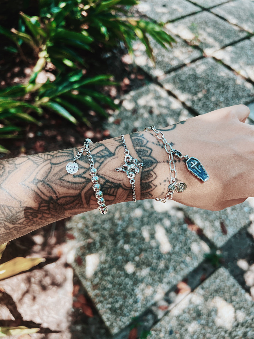 Fleur de Love Knot Chain Bracelet – Cristy Cali