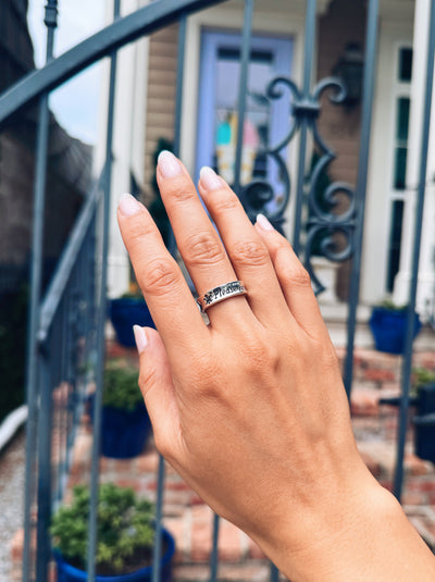 Please Return to New Orleans Band Ring