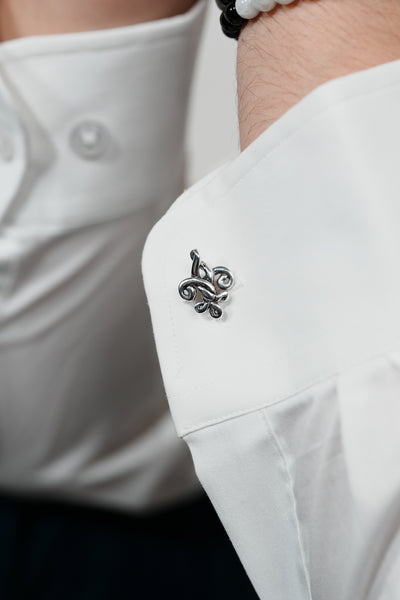 Fleur de Love Knot Cufflinks