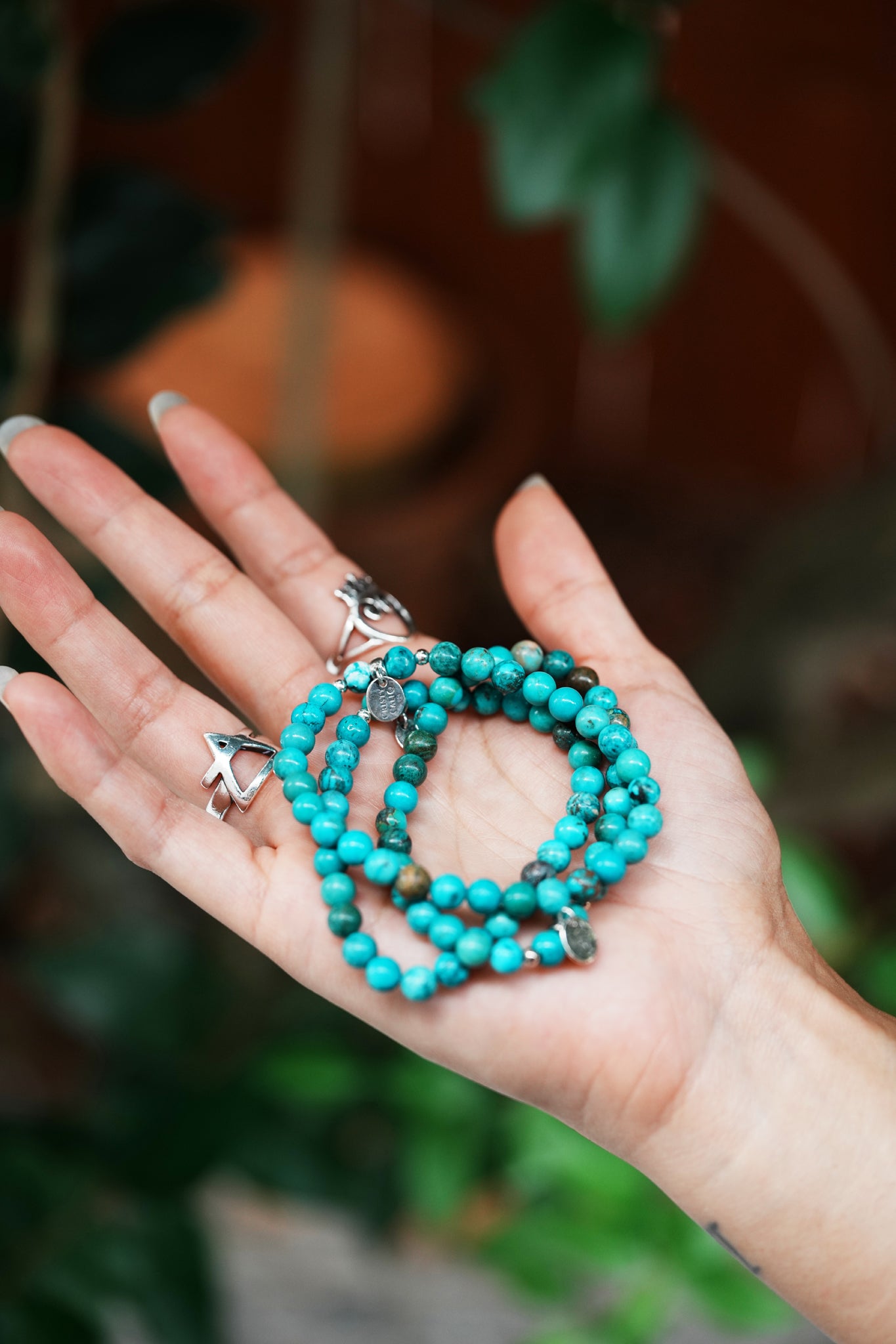 Purity Turquoise Signature Stretch Bracelet