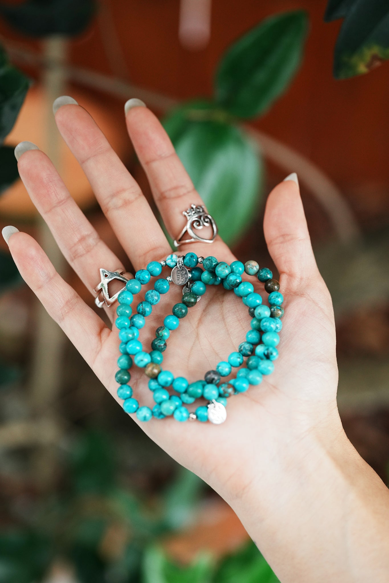 Purity Turquoise Signature Stretch Bracelet