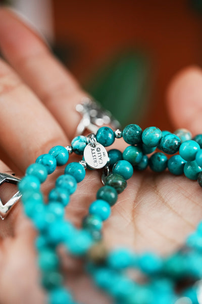 Purity Turquoise Signature Stretch Bracelet