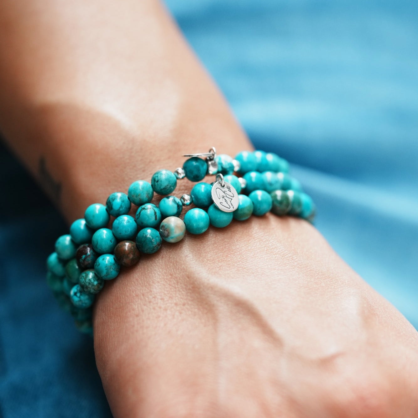 Purity Turquoise Signature Stretch Bracelet