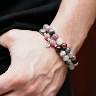 Big & Juicy Watermelon Tourmaline Signature Stretch Bracelet