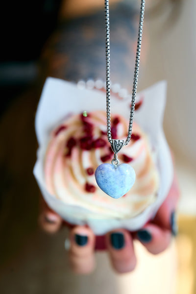 Heart of Mayan Jade Pendant