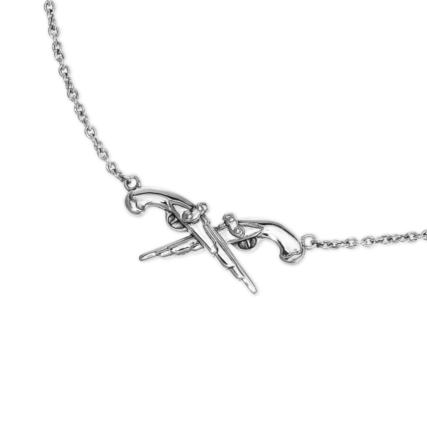 Jean Lafitte's Cross Pistol Toggle Necklace