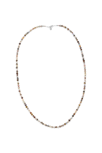 Rainbow Harmony Botswana Agate Signature Double-Wrap Necklace