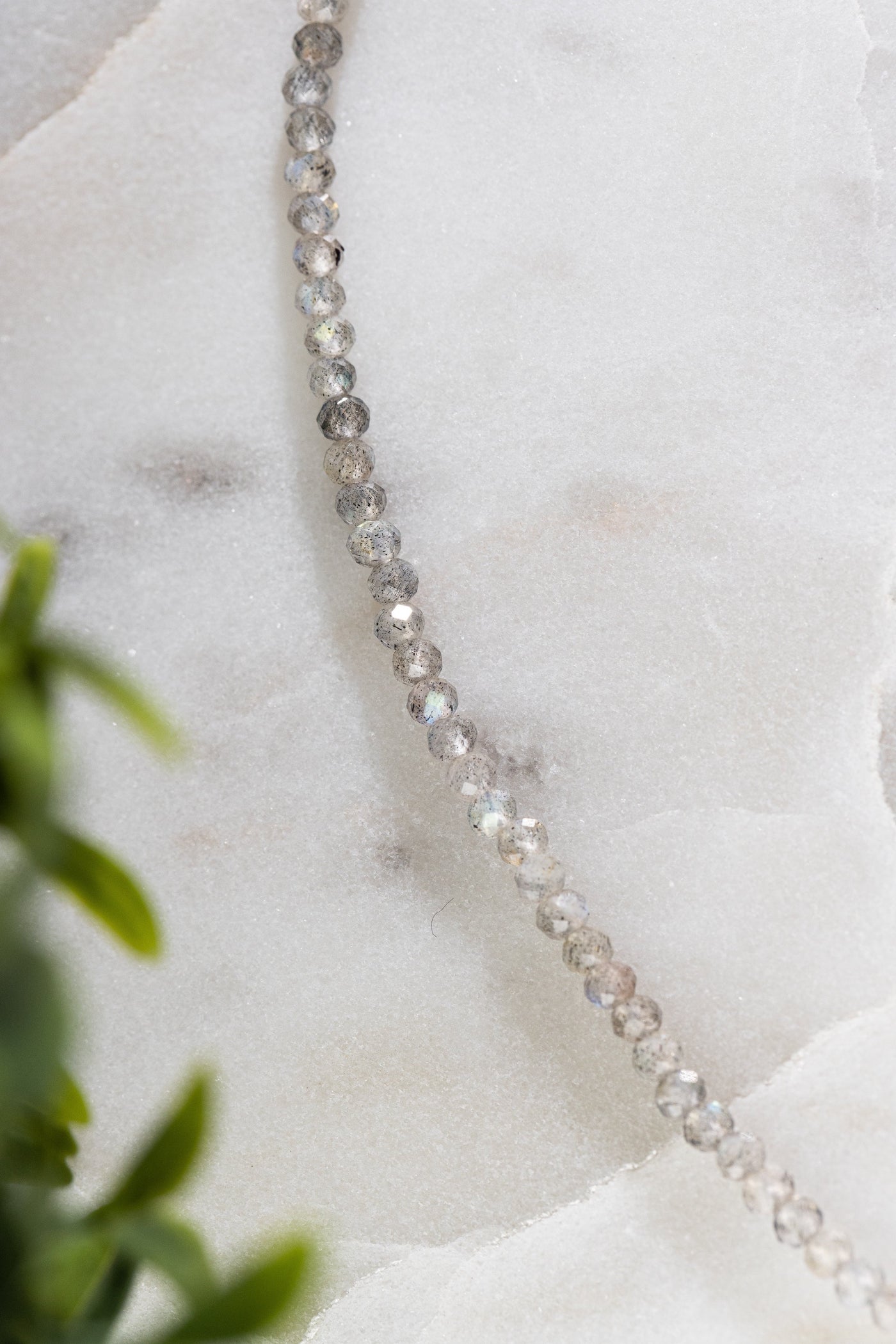 Sapphire Tear of Wisdom with Mystical Labradorite Signature Necklace