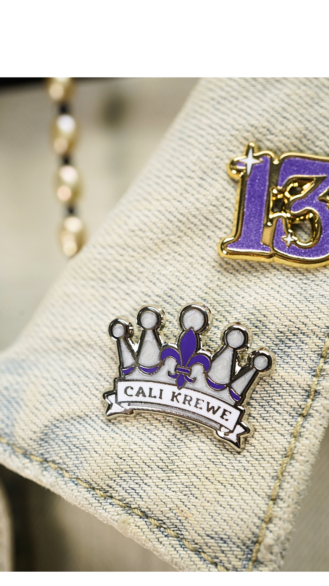 Cali Krewe Enamel Pin