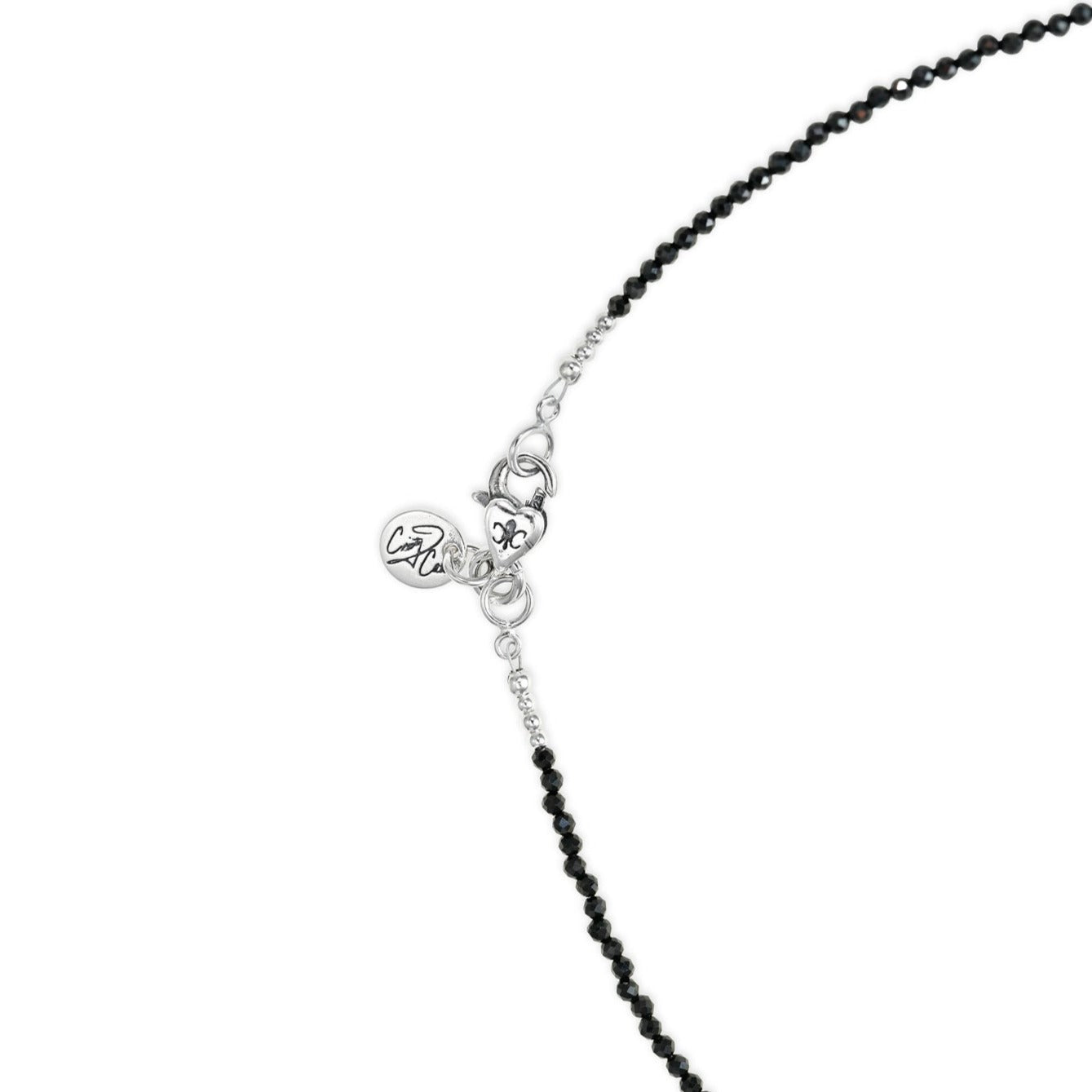 Brilliant Black Spinel & Mayan Jade Signature Necklace
