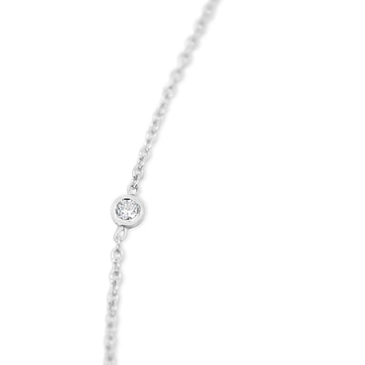 Constellation Diamond Bezel Necklace