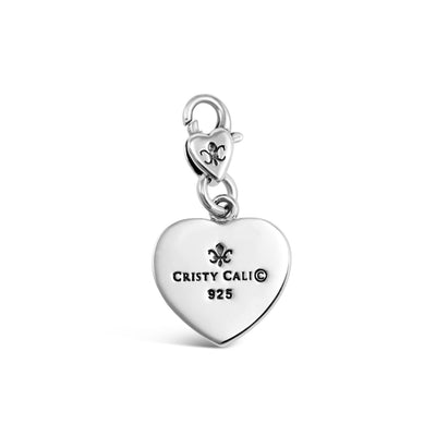 Please Return to New Orleans Heart Clip Charm