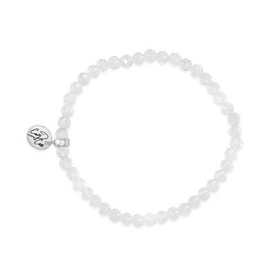 Clarity Quartz Signature Stretch Bracelet