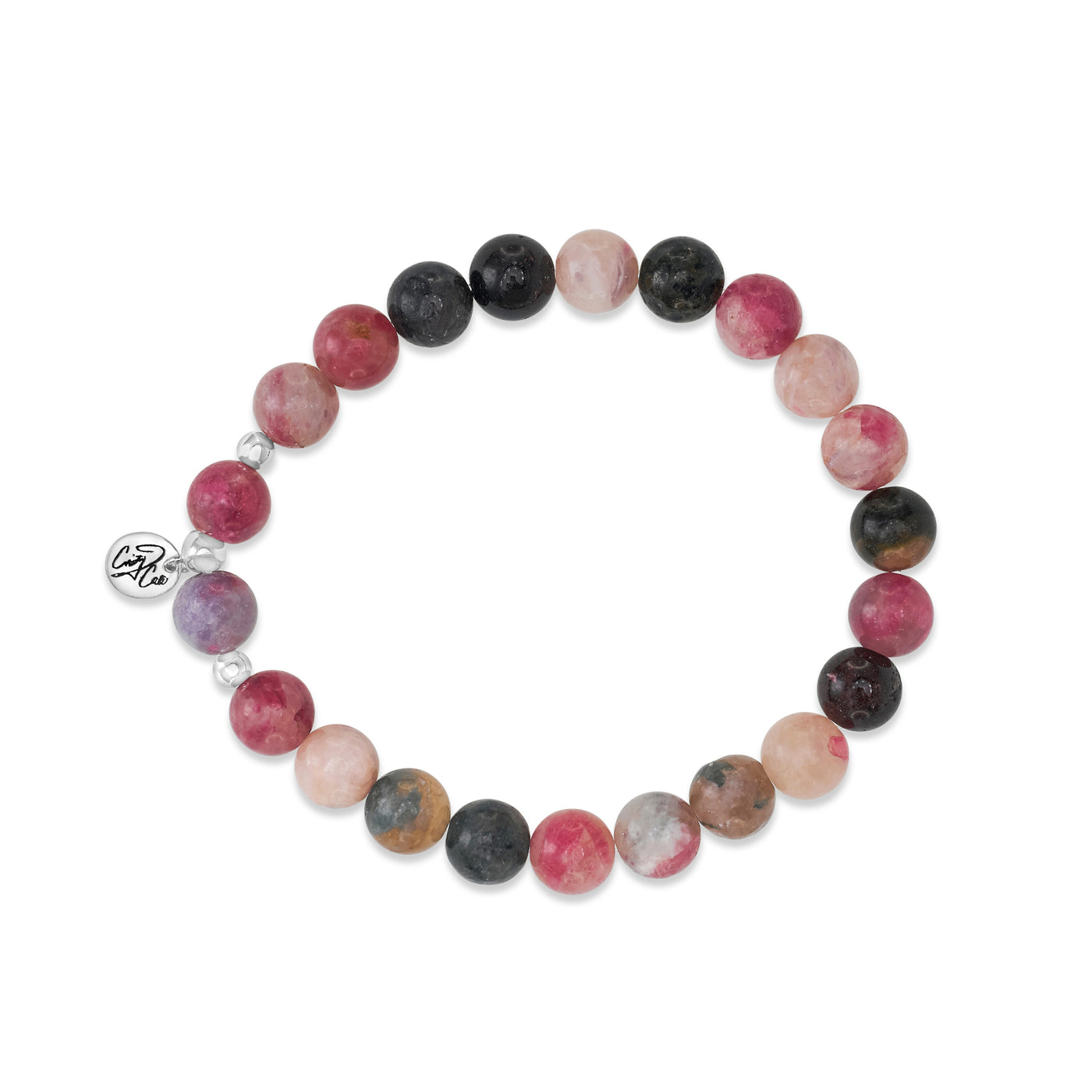 Big & Juicy Watermelon Tourmaline Signature Stretch Bracelet