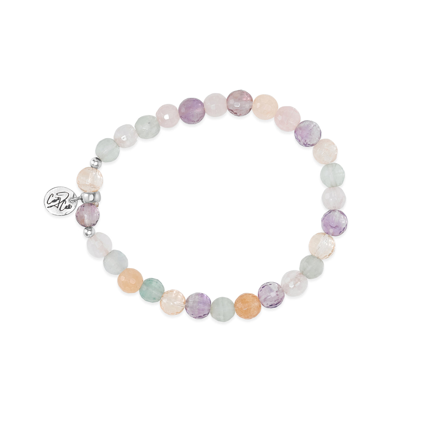 Forever Lundi Gras Gemstone Signature Stretch Bracelet