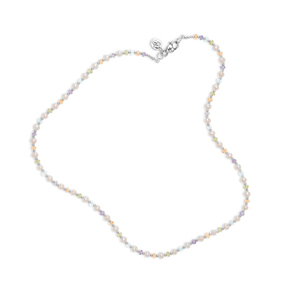 Mardi Gras Mambo Gemstone & Pearl Signature Necklace