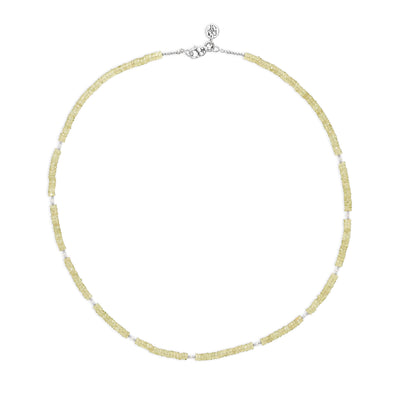Purification Peridot Pearl Signature Necklace