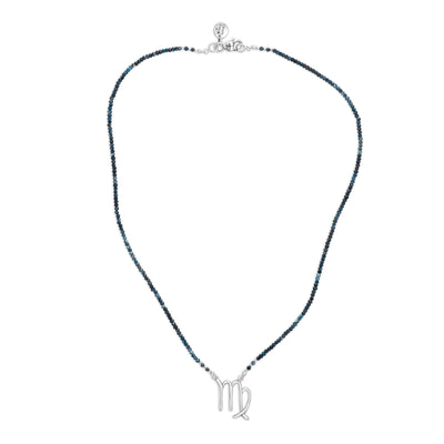 Virgo Sapphire Signature Zodiac Necklace