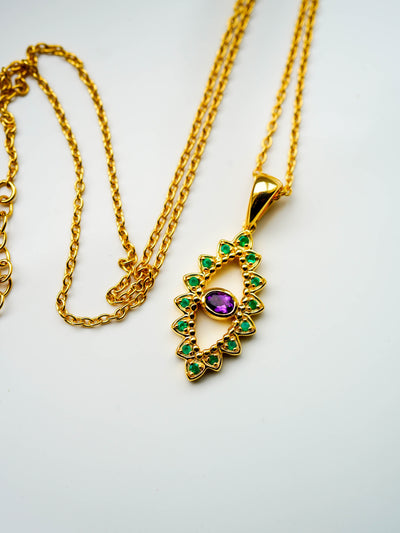 Cosmic Carnival Evil Eye Pendant PREORDER