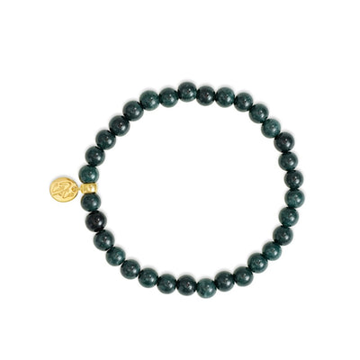 Jaguar Mayan Jade Signature Stretch Bracelet