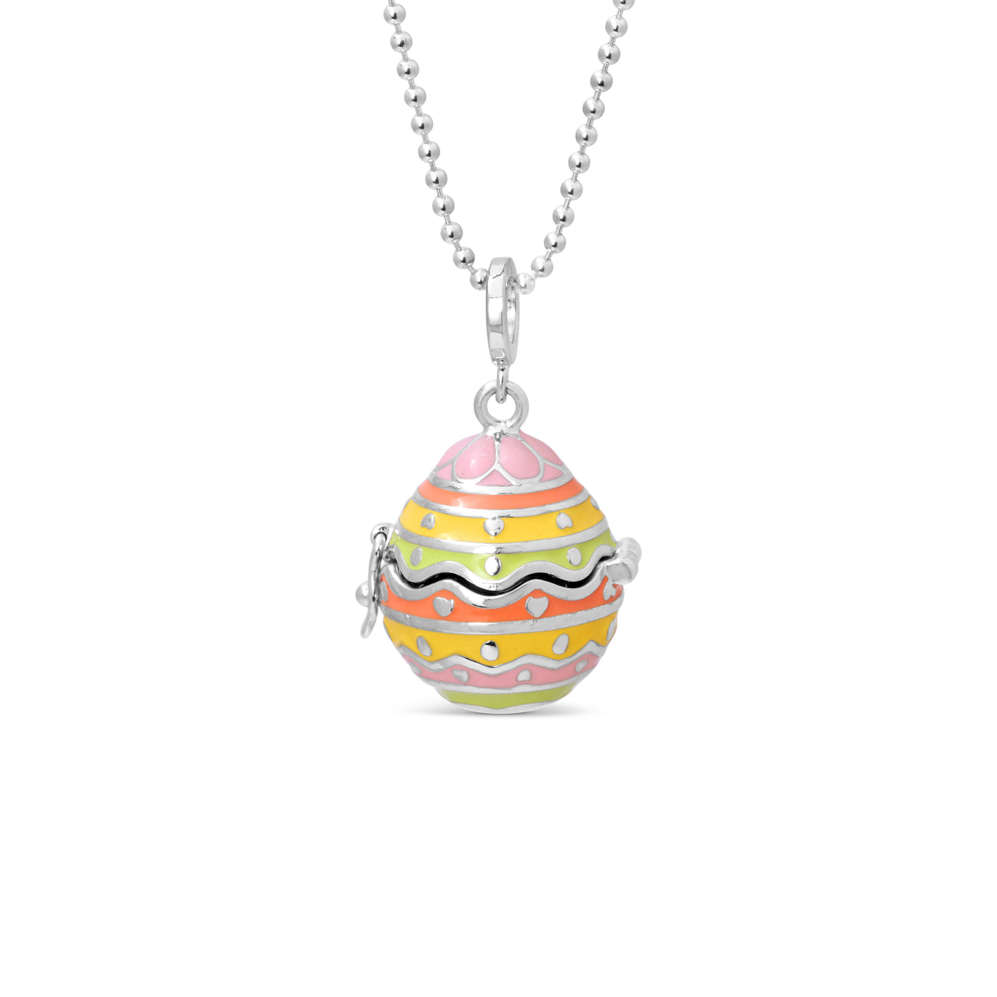 Secret Easter Egg Pendant Charm Set