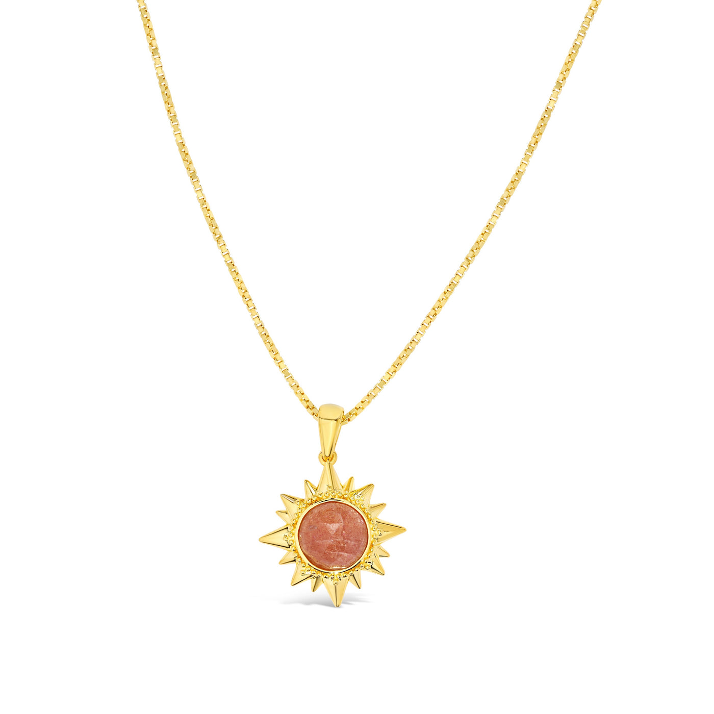 El Sol Precioso Pendant Gold Vermeil