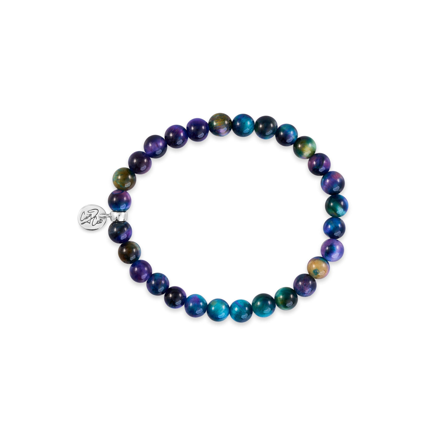 Tiger Eye of the Galaxy Signature Stretch Bracelet