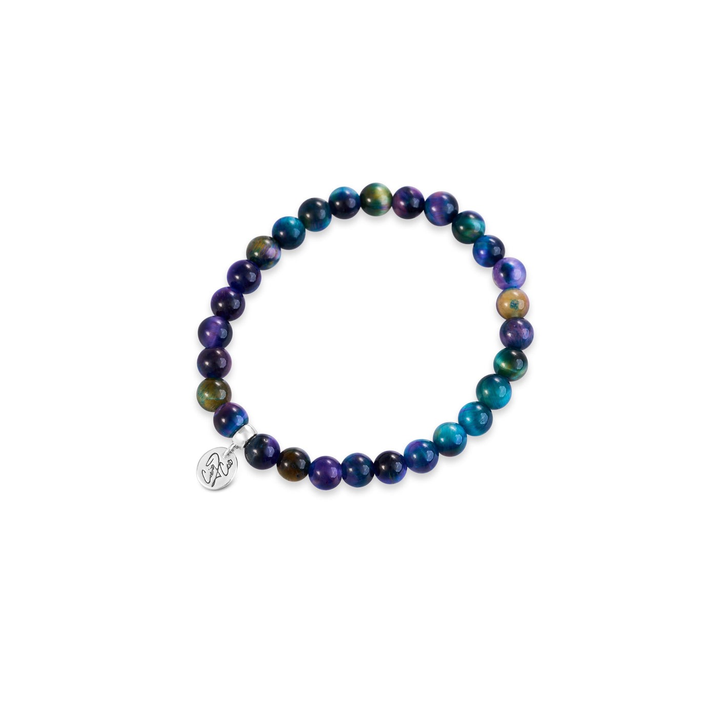 Tiger Eye of the Galaxy Signature Stretch Bracelet
