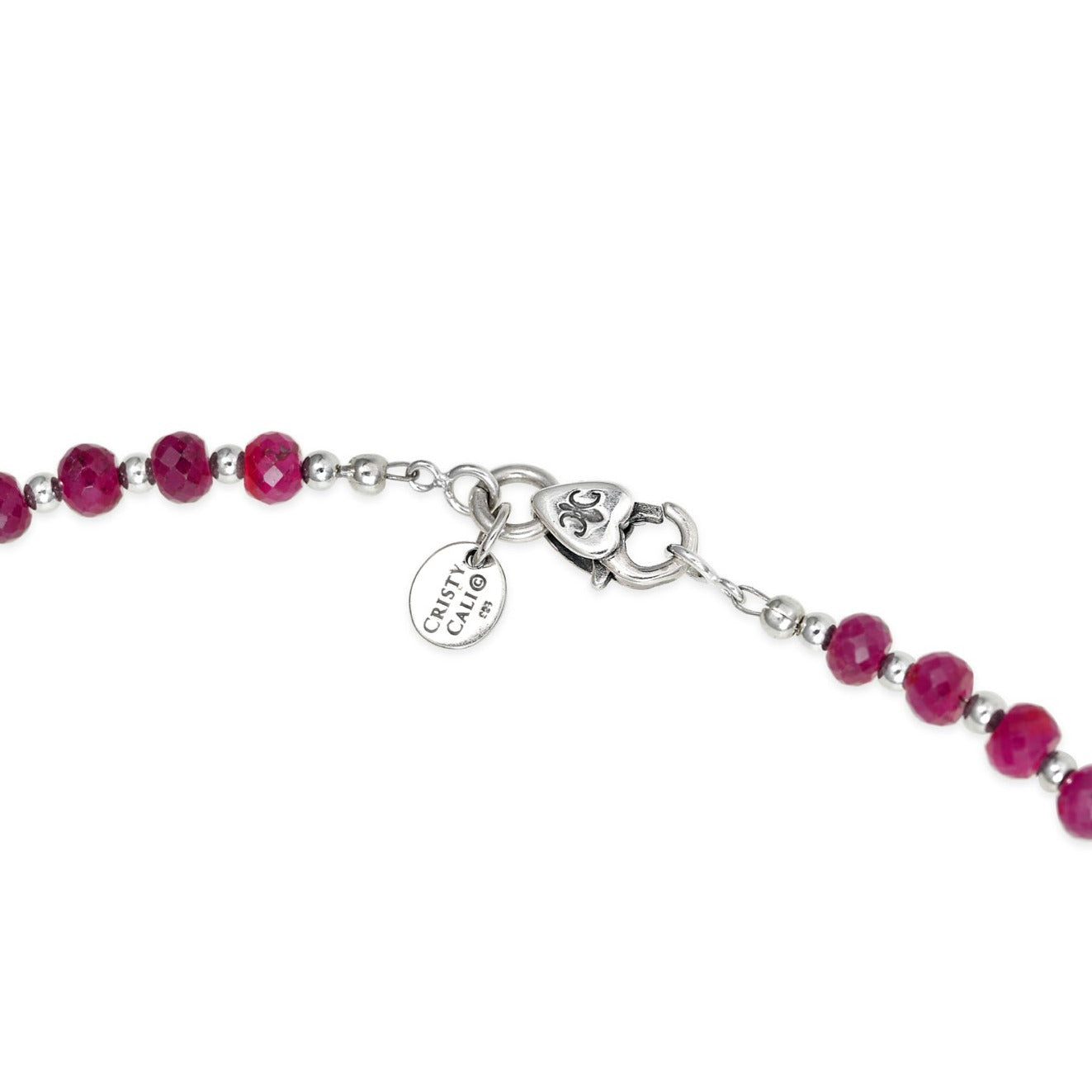 Giant Rubies of Courage Classic Signature Necklace