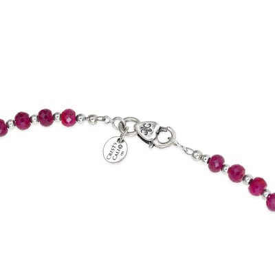 Giant Rubies of Courage Classic Signature Necklace RETIRED