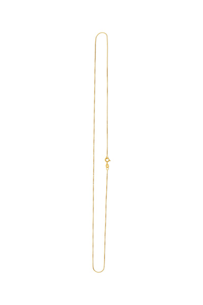 Thin Box Chain Gold Vermeil
