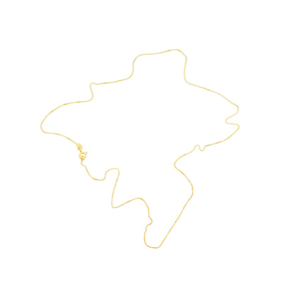 Thin Box Chain Gold Vermeil