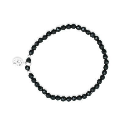 Inner Strength Onyx Stretch Signature Bracelet