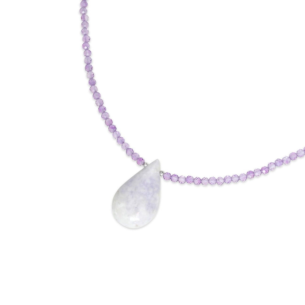 Alluring Amethyst & Mayan Jade Signature Necklace