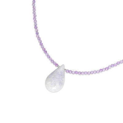 Alluring Amethyst & Mayan Jade Signature Necklace