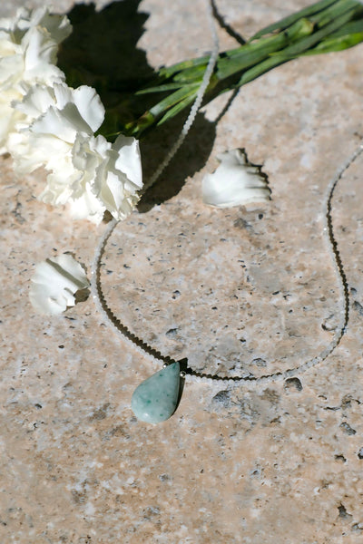 Luminous Labradorite & Mayan Jade Signature Necklace