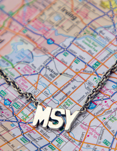 MSY International Airport Necklace