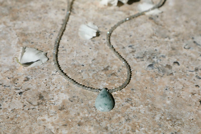 Magic Moonstone & Mayan Jade Signature Necklace
