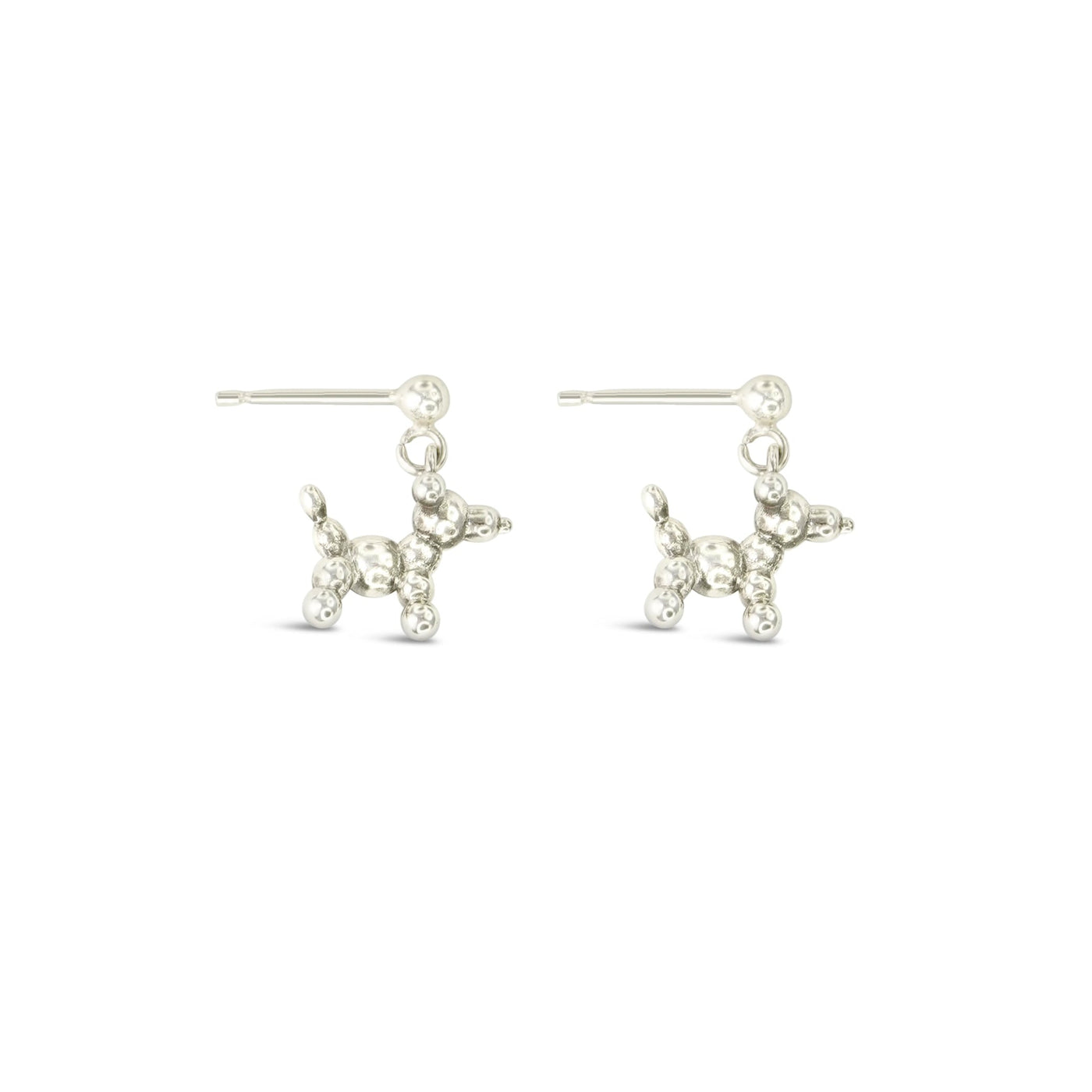 Mardi Gras Bead Dog Earrings PREORDER