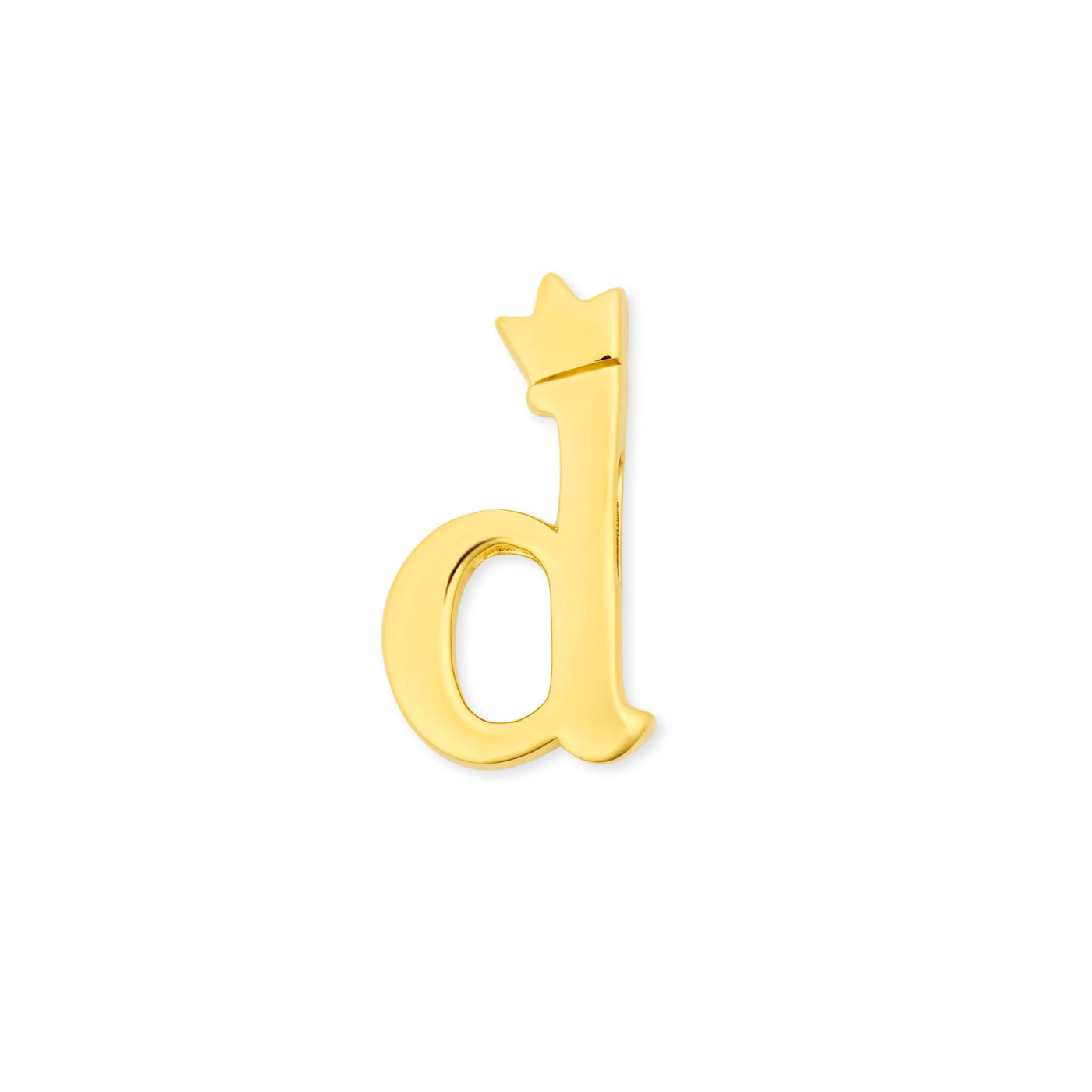 Mini Royal Initial Charm Gold Vermeil