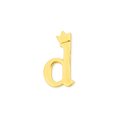 Mini Royal Initial Charm Gold Vermeil