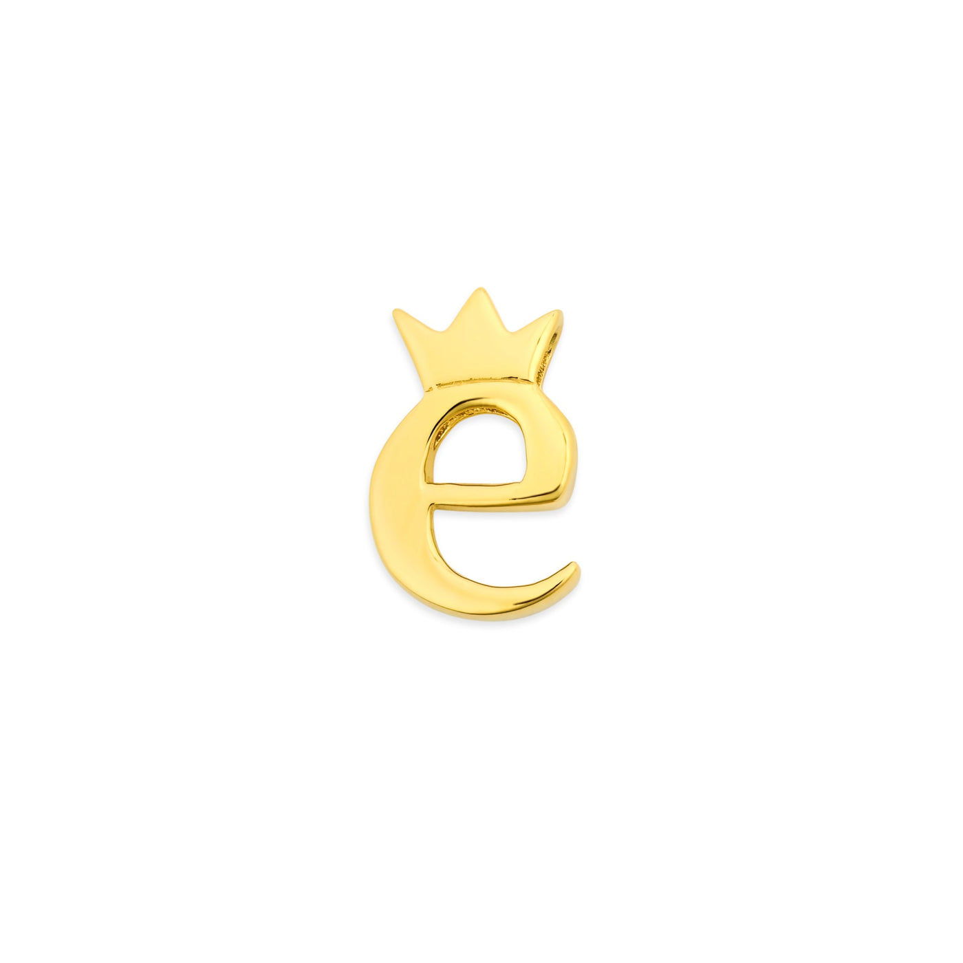 Mini Royal Initial Charm Gold Vermeil