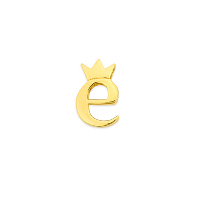 Mini Royal Initial Charm Gold Vermeil