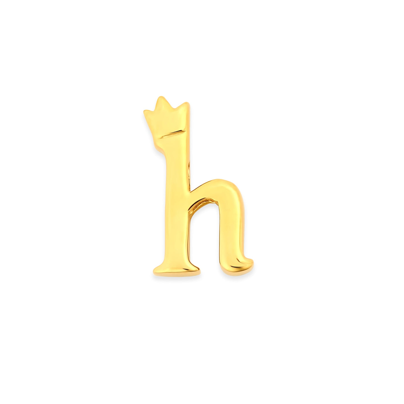 Mini Royal Initial Charm Gold Vermeil