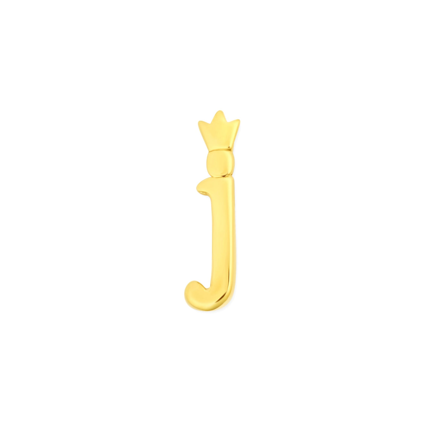 Mini Royal Initial Charm Gold Vermeil